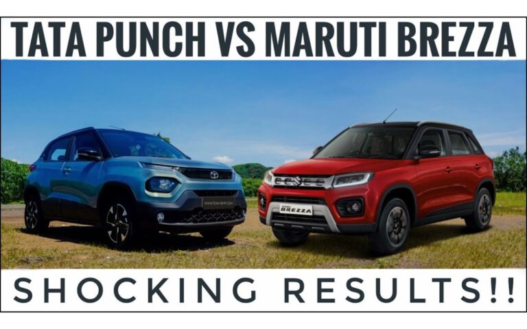 टाटा पंच VS मारुति ब्रेज़ा बजट में पॉवर या स्टाइल का दम? कौनसी है बेस्ट SUV?